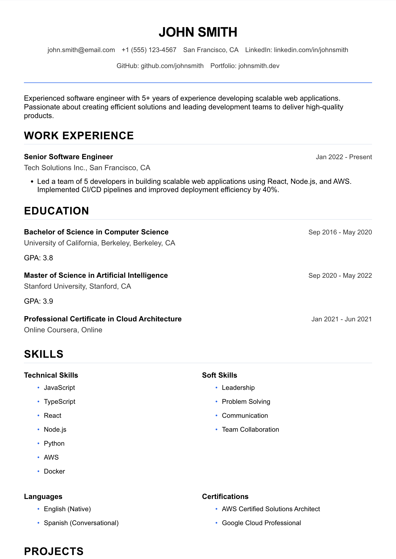Modern Professional